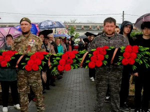 Открытие Стеллы памяти воинам