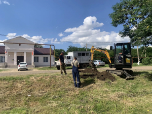 Установка новых пожарных гидрантов