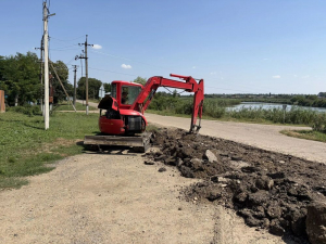 Ведутся работы по устройству новой парковки